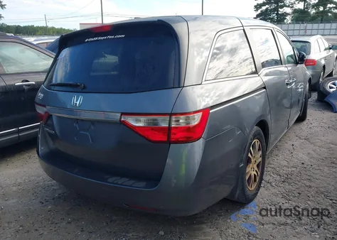 2012 Honda Odyssey Ex-L from USA, damaged, VIN 5FNRL5H65CB131208